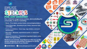 stickers designing and printing in Bangalore