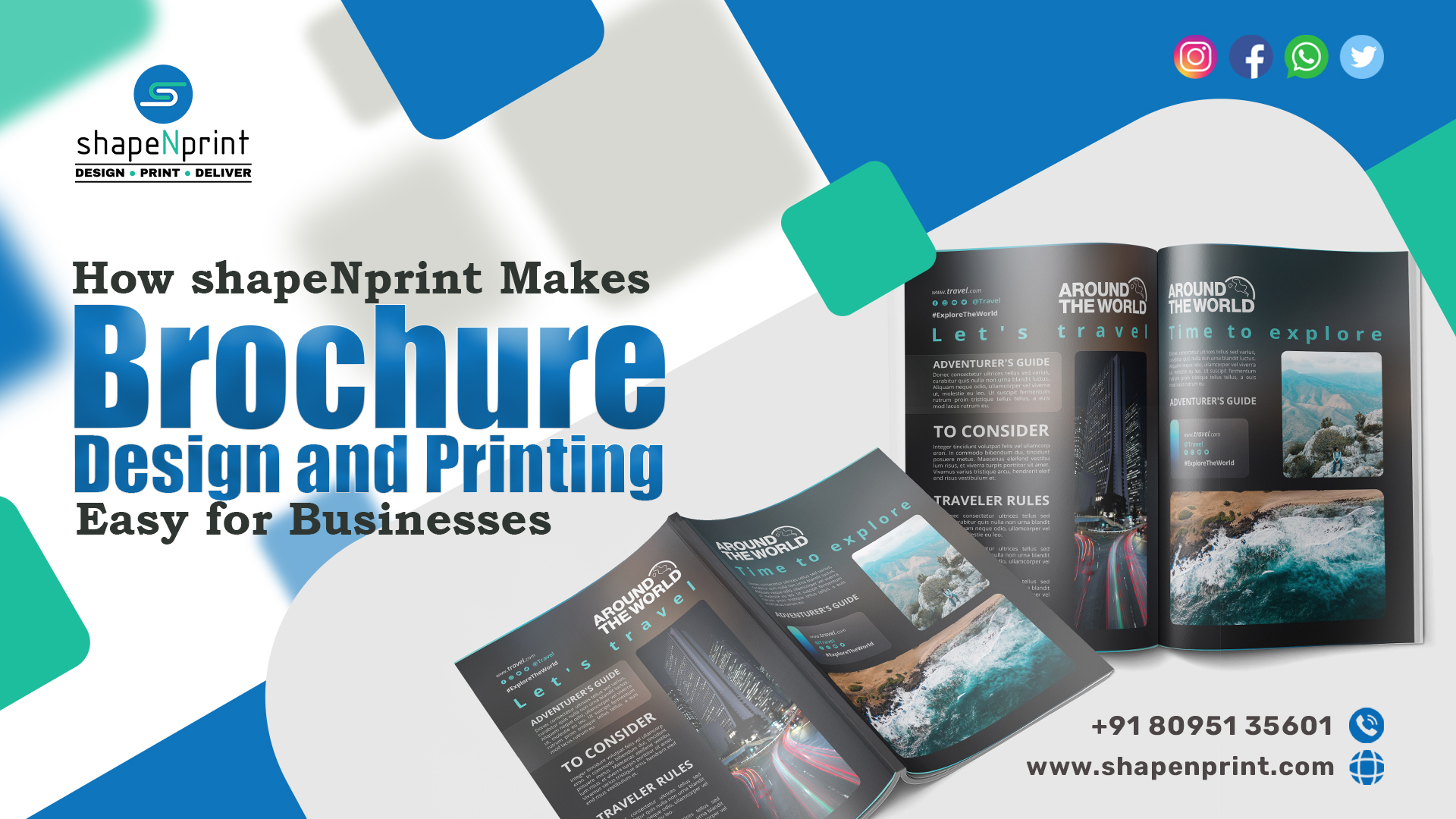 How Print Ebrochure How shapeNprint Makes Brochure Design and Printing Easy for Businesses ...
